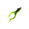 LEURRE SOUPLE MISTER TWISTER GRENOUILLE CHARTREUSE/VERT 10CM - PAR 2
